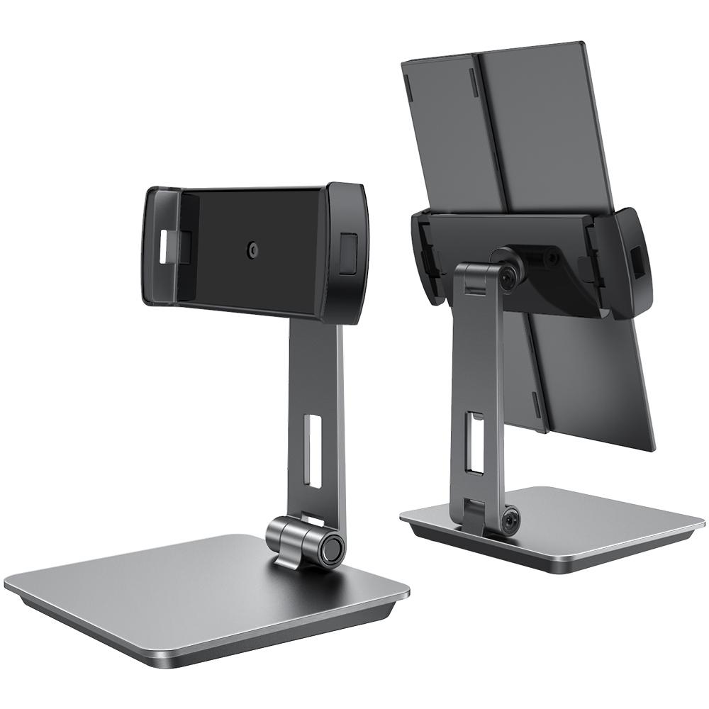 Höhenverstellbarer Monitorständer Mit Handyhalter & Stauraum – 11,4–16 Cm Einstellbar, Trägt Bis 22,7 Kg