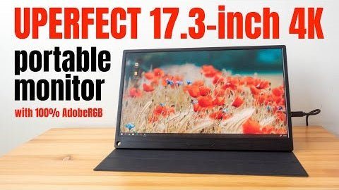 Tragbarer 17 Zoll 4K Monitor UPERFECT (Testbericht)