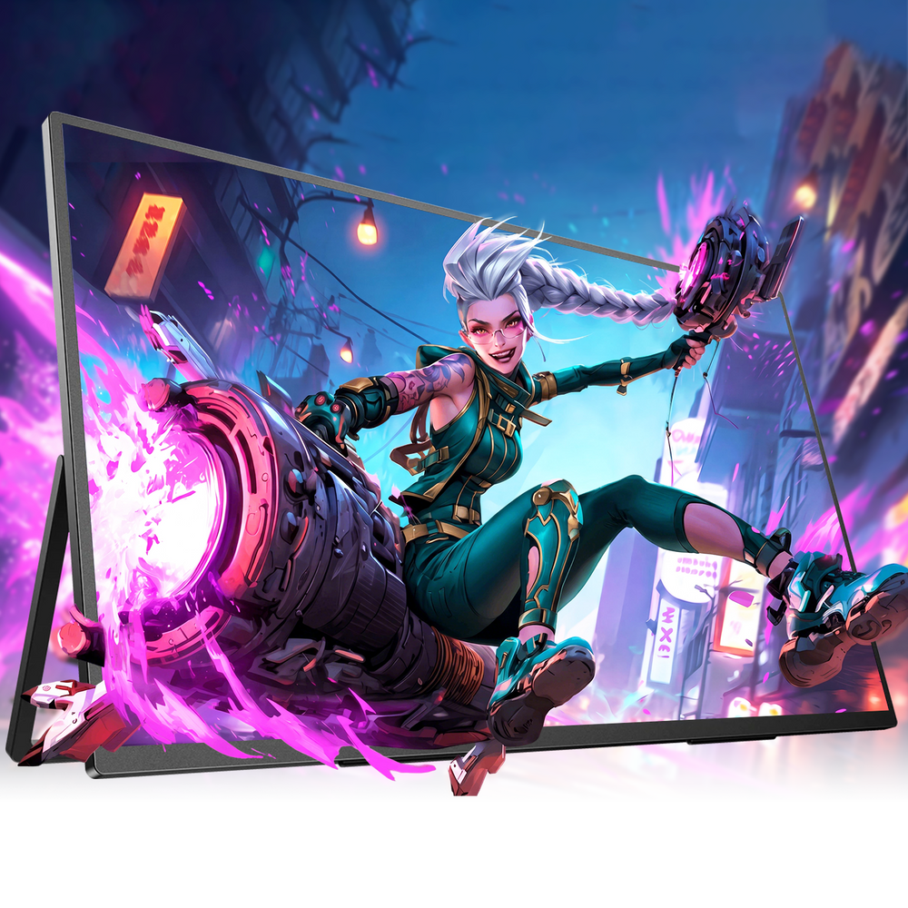 GR19BU | 4K-Monitor 19 Zoll 144 Hz QLED-UHD Gaming-Monitor mit Freesync