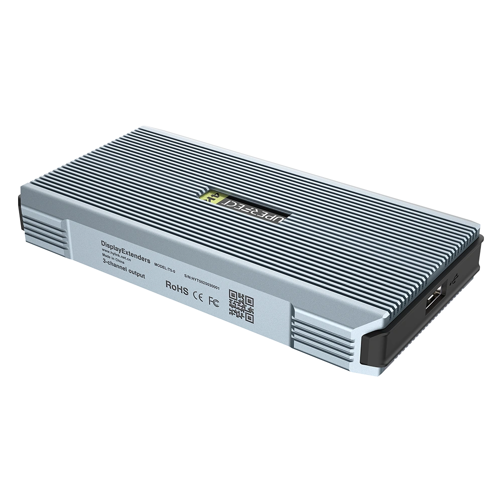 UHub Power X3 - 3-in-1-Dockingstation mit USB-C-Anschluss für drei 4K-Monitore mit 60 Hz für Windows