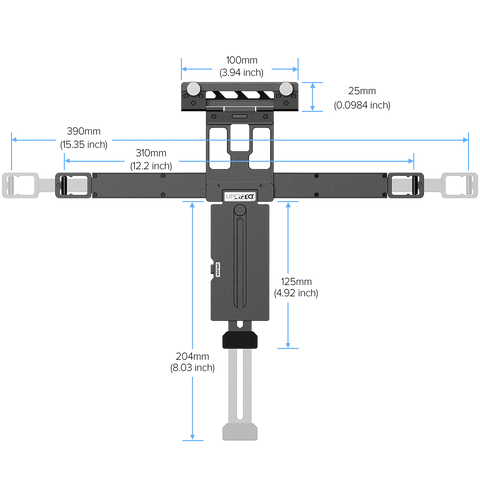 UStand Air S1 – Schwebender, stapelbarer, tragbarer Monitorständer für flexible Dual-Screen-Konfigurationen