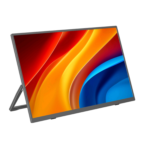 USetup T4 - Weißer Monitor 15,6 Zoll Gaming Computer Pc 1080P 60 Hz