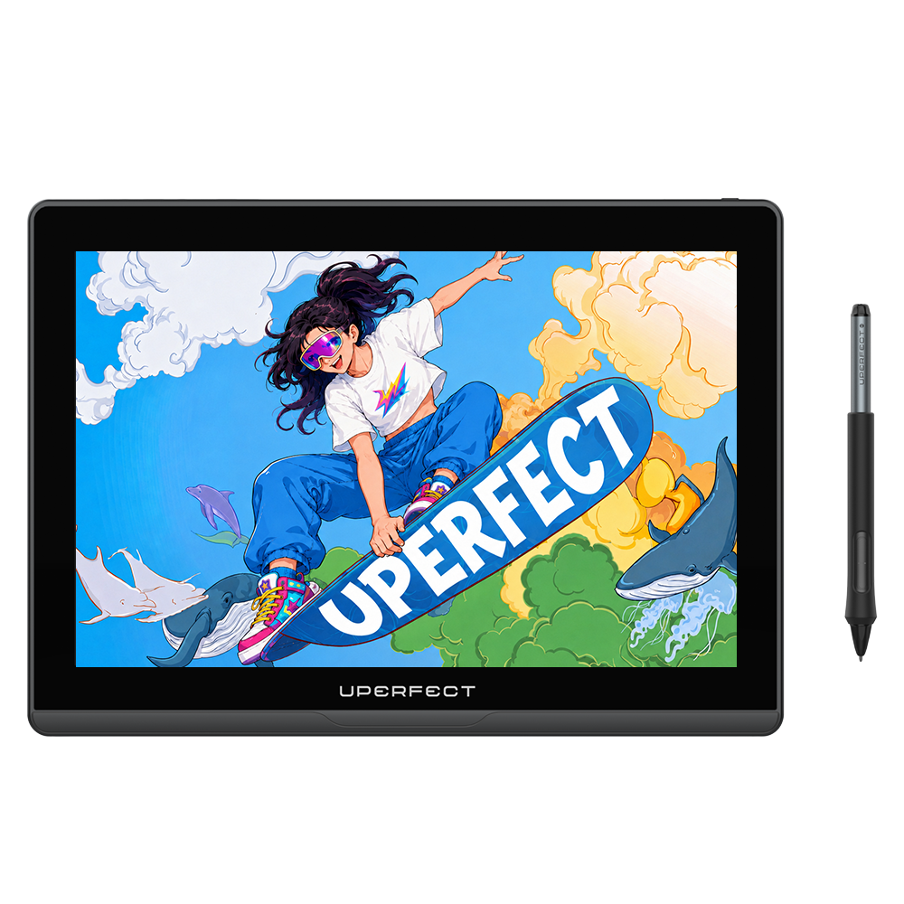UD14BQ | Pen Display 14 Zoll 2K QLED mit EMR Pen