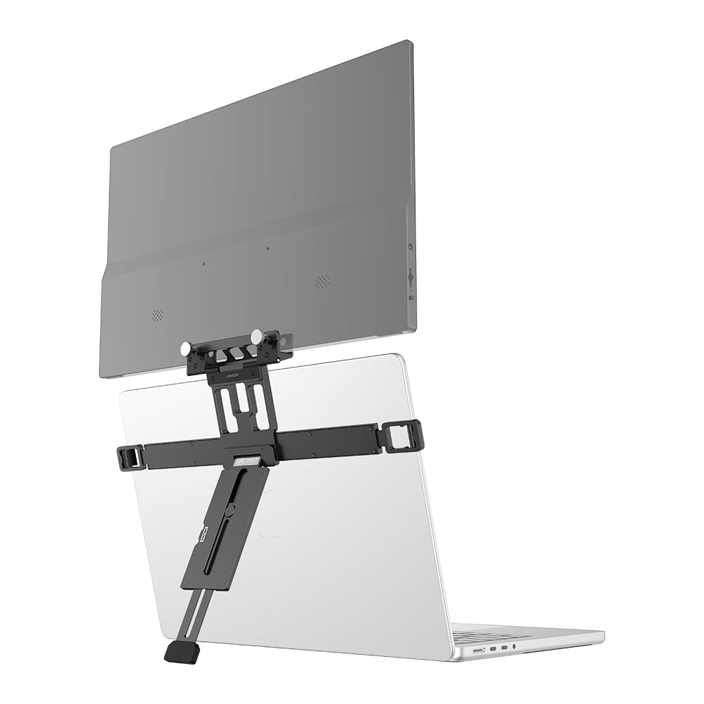 UStand Air S1 – Schwebender, stapelbarer, tragbarer Monitorständer für flexible Dual-Screen-Konfigurationen