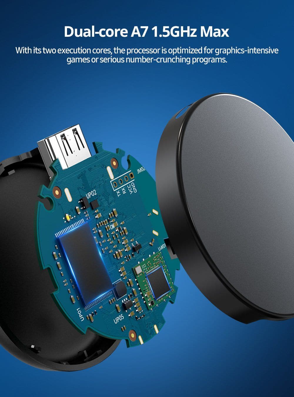 UAdapter - Miracast iPhone, Android, Universal-Dongle