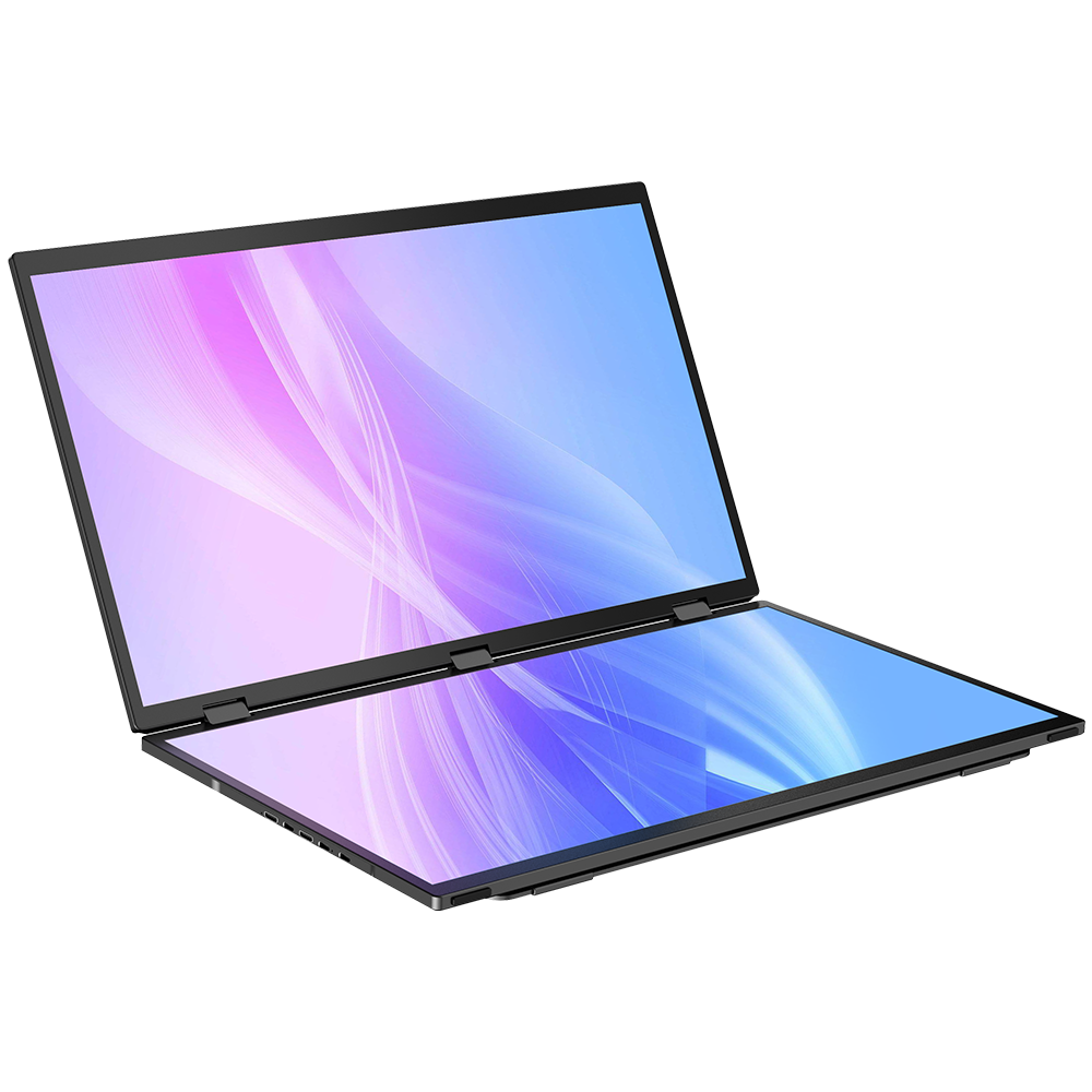 Delta Max Touch - Stacked Monitor Laptop Dual Screen Folding 18 Zoll